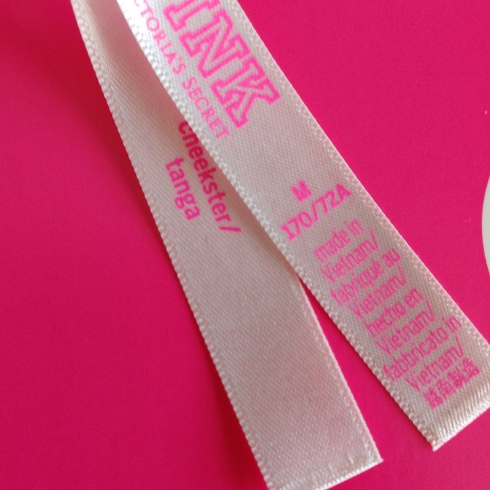 Size M🌺PINK VICTORIA'S SECRET CHEEKSTER - Picture 4 of 5